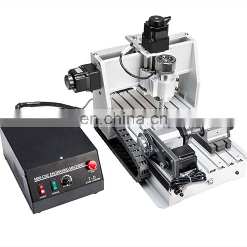 Bench top cnc ball screw wood chair cnc router machine