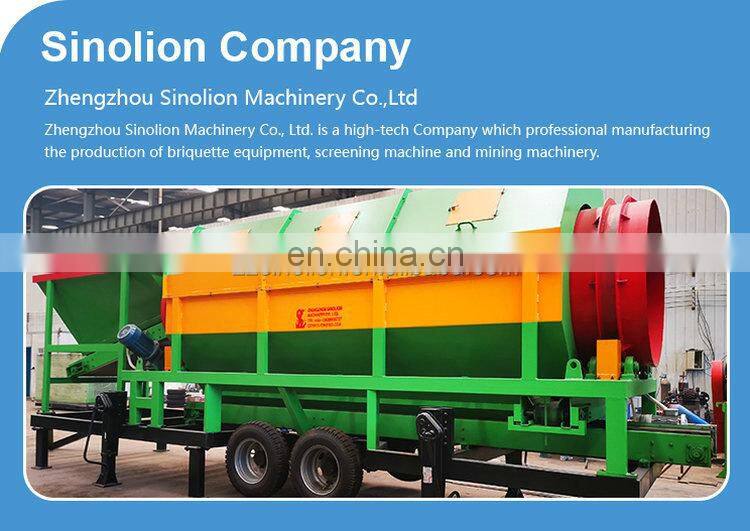 China Sawdust/ Wood Chips Drum Screen Machine Price From Manufacture