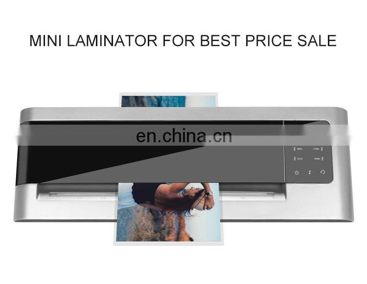 Willing 4 rollers Laminating Machines and Supplies Modern hot and cold laminator periodic office use laminator