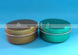 150ml packaging aluminum jar with hot printing
