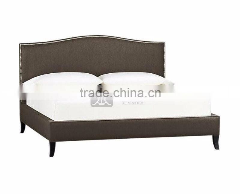 BE-043 King Size Fabric Bed Design