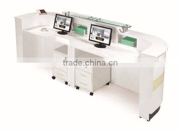 Big 5 star hotel reception desk size