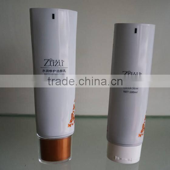oval aluminum laminated tube,cream tube