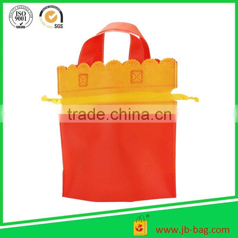 Durable A4 Size Drawstring Bag Gift Bag Non Woven Drawstring Bag