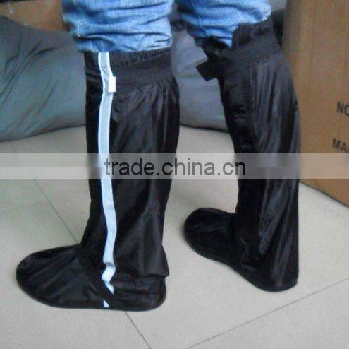 motorcyle boots cover/polyester boots cover/PVC boots cover