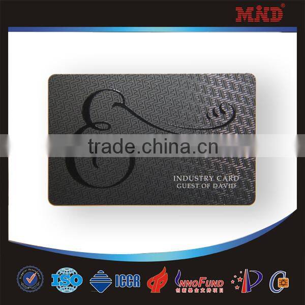 MDC1372 PVC blank white plastic high quality iso 7810 pvc card