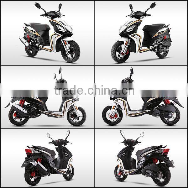 A9--2016 ZNEN popular gas scooter 125CC with EEC EPA DOT Self-development and patent products LED light cheap 125CC scooter