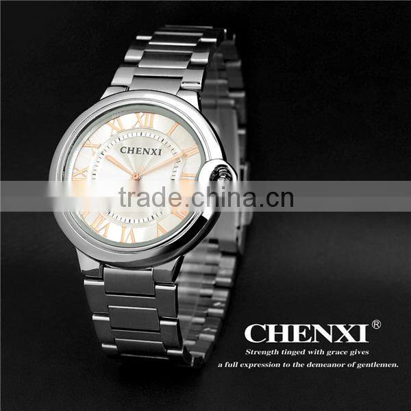 2016 Promotional All Stainless Steel Chenxi Man wrist Watches Brands