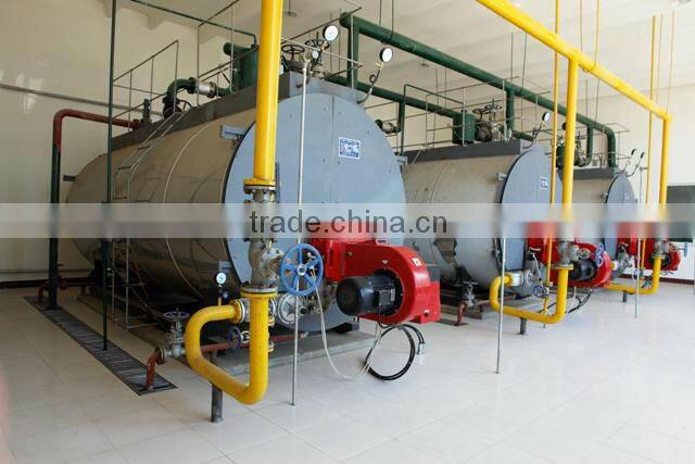 Cheap Price WNS Series 3 Pass Gas Oil FIred Hot Water Boiler