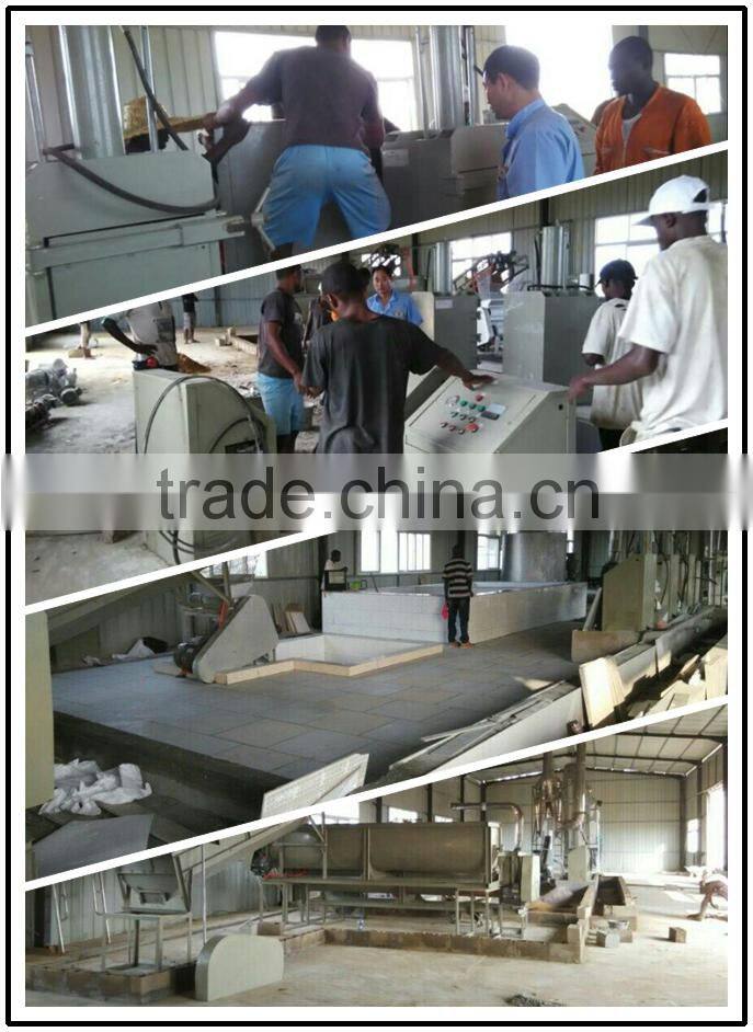 goverment invest in negeria profesional yam starch production line