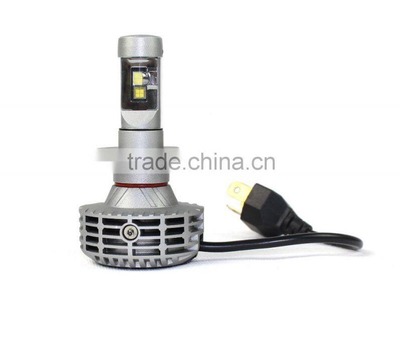 Newest G6 strong lifespan 50000 hours no fan all in one super bright h4 car led headlight china factory direct