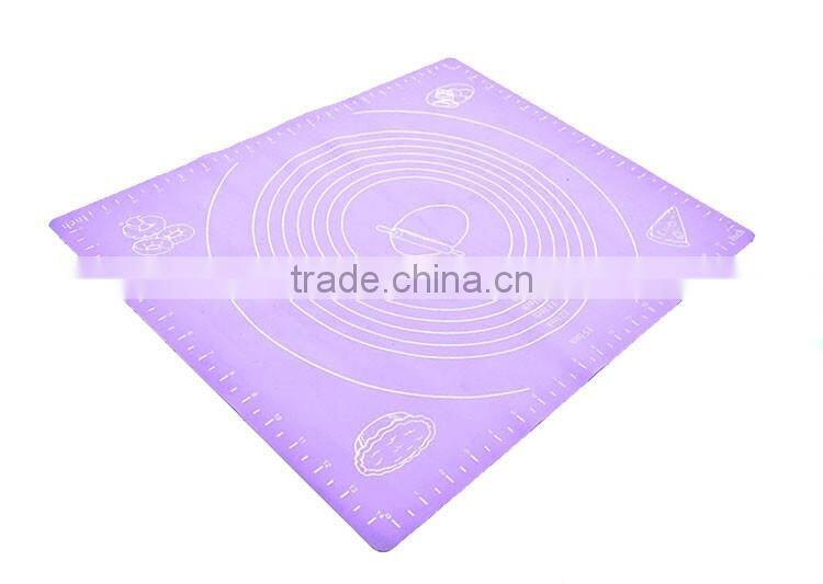 Silicone Work Rolling Baking Mat with Measurements