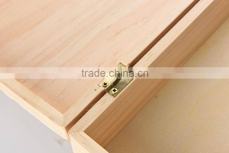 antique new design decorative handmade unfinished small timber crate for plant
