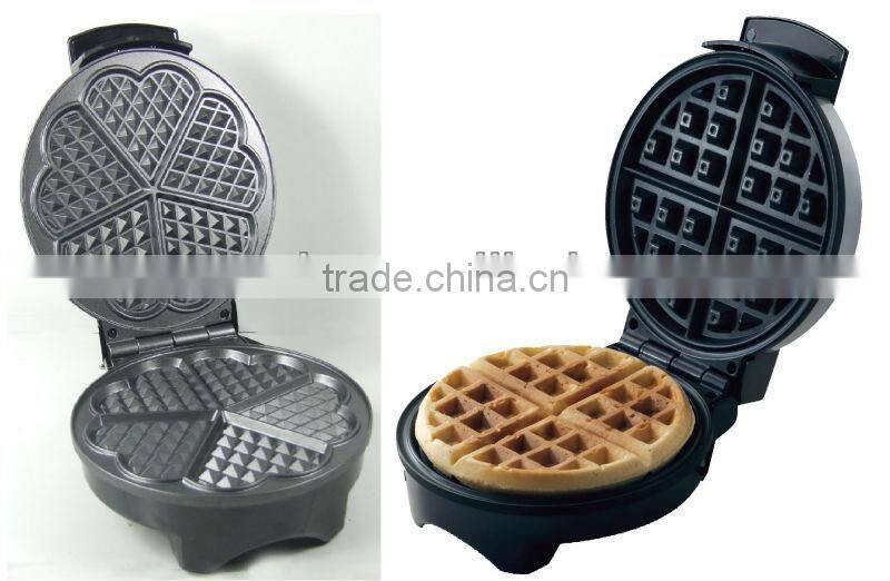 CE GS ROHS AND ETL LISTED STAINLESS STEEL WAFFLE MAKER
