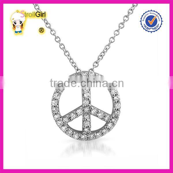 2015 China wholesale daisy jewelry 925 sterling silver pendant necklace