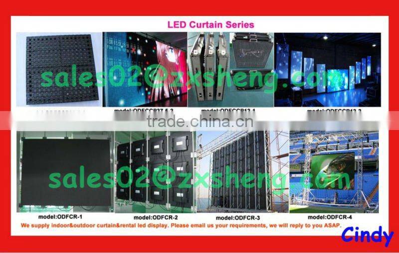 p31.25 stage background led digital display screen