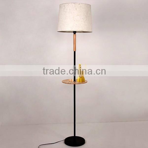Wood and metal material Item type floor lamp home decorative floor light