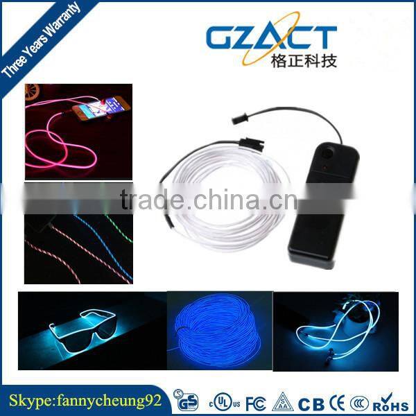 strong brightness el wire sunglasses ice blue lime green red led glasses with running light for Christmas party decoration