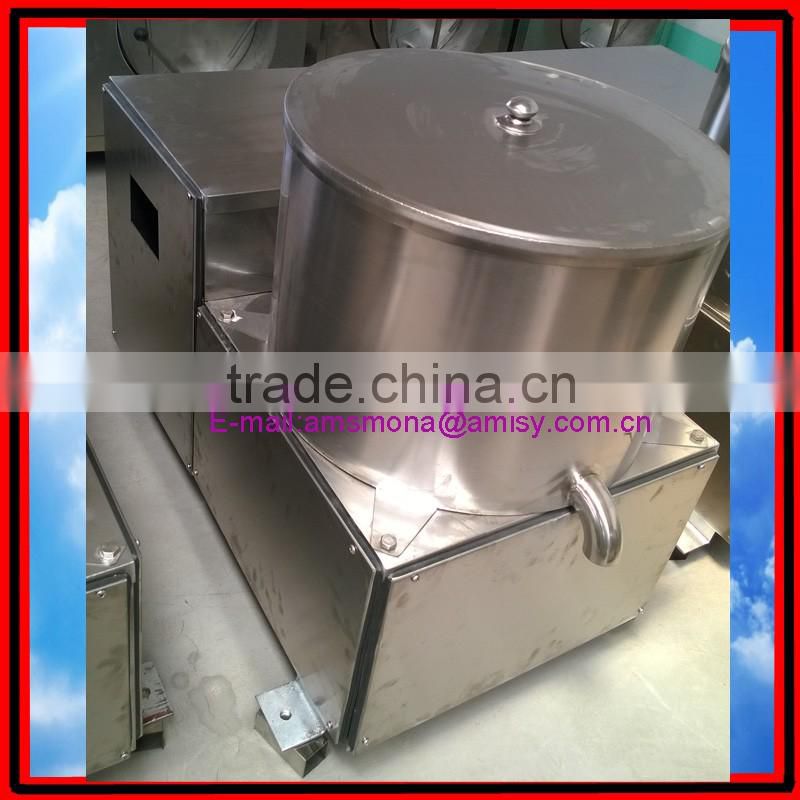 Automatic Fried Food Oil Removing Machine|Centrifugal Type Snack Food Deoiler Machine
