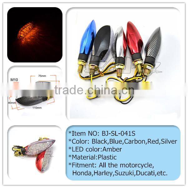 BJ-SL-041S Super bright mini amber bulb motorcycle led indicator light indicators