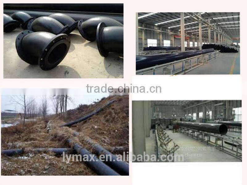 non toxic wear resistance uhmwpe pipes