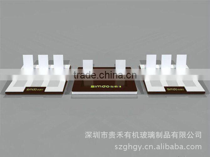 Useful transparent acrylic mobile phone display stand