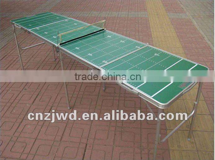 aluminum 8ft folding beer pong table