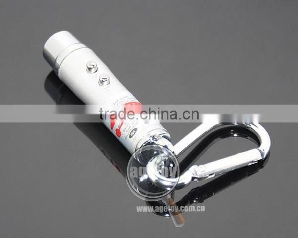 Mini LED Flashlight Torch Lamp Aluminum Carabiner UV Money Detector Electric LED Light Keychain Torch