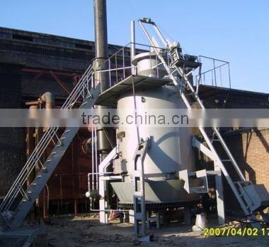 Melting furnace coal gasifier