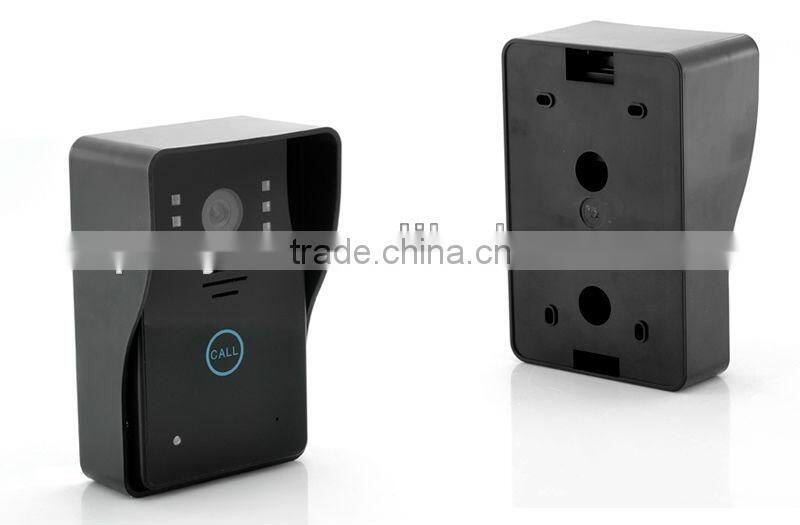 Clear Night-viewing 2.4GHz 7 Inch TFT Digital Wireless Video Door Phone