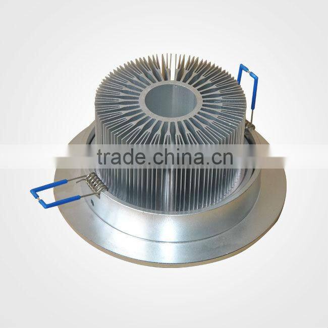 stainless steel copper zinc alloy parts provide High Quality Aluminum OEM LED Light Housing Shell