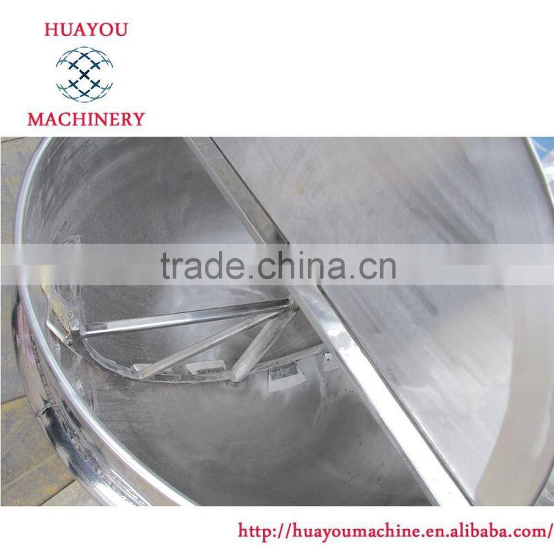 steam jacketed cooking kettle with mixer stainless steel kitchen utensil rack