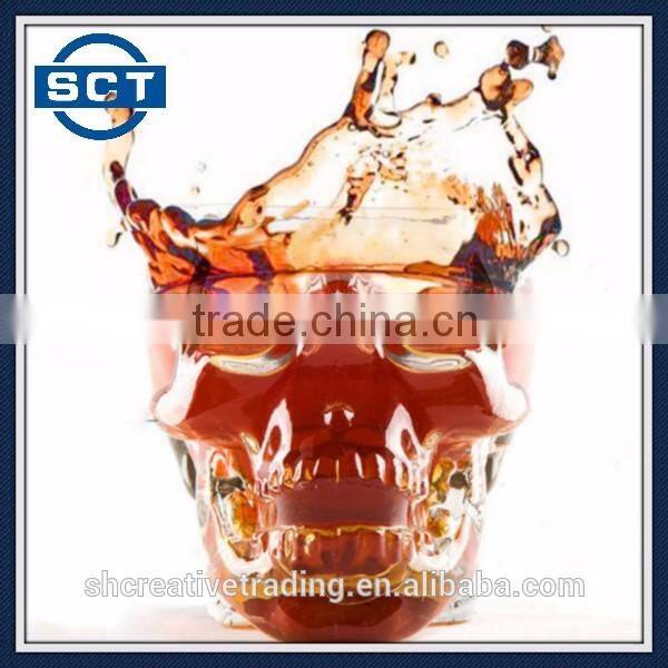Mysterious Skull Head Glass Cup