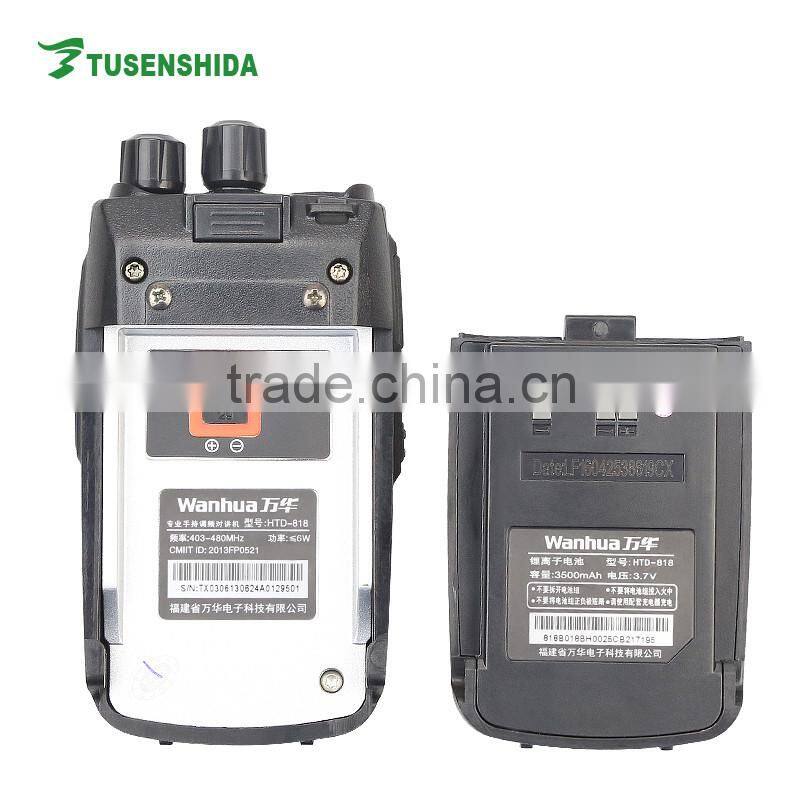 High quality military equipment walky talky Wanhua HTD - 818