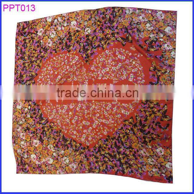 New designer brand twill silk scarf