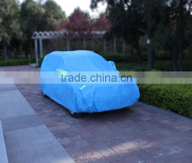 high qualtity aluminium foil car cover silver color