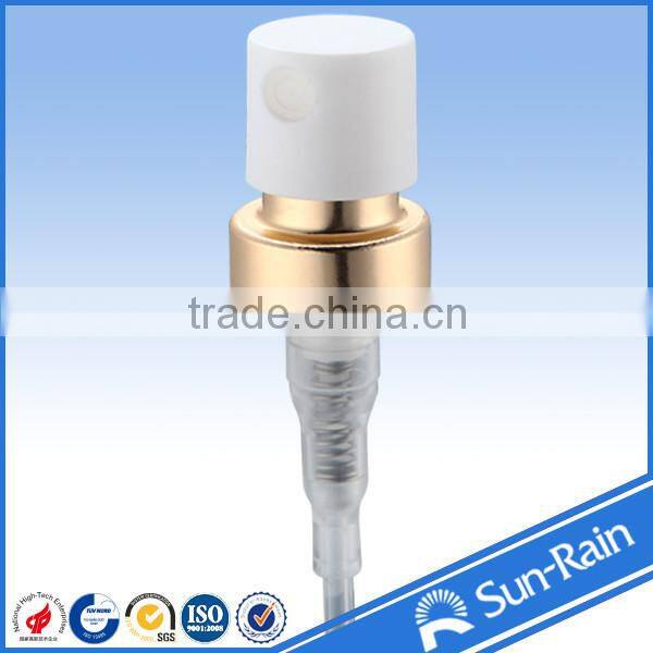 perfume sprayer pump 18/410 perfume aluminium crimp pump