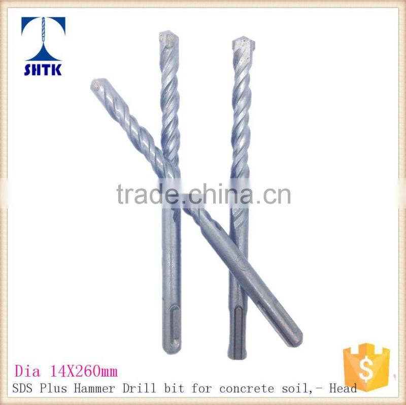 SDS Hammer Drill Bit for Concrete, Drill Bit, Dia 14X260mm