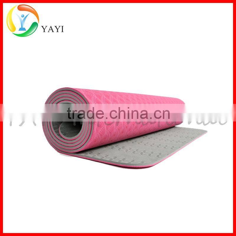 High Density Gym Fitness Training Durable Exercise TPE Yoga Mat
