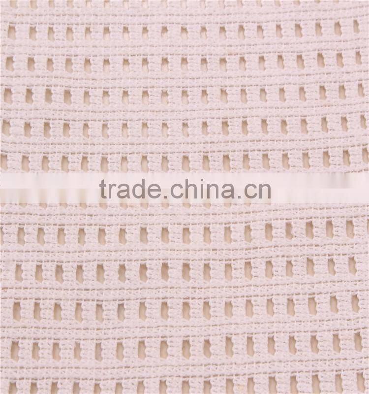 2016 100%polyester tricot see through mesh fabric