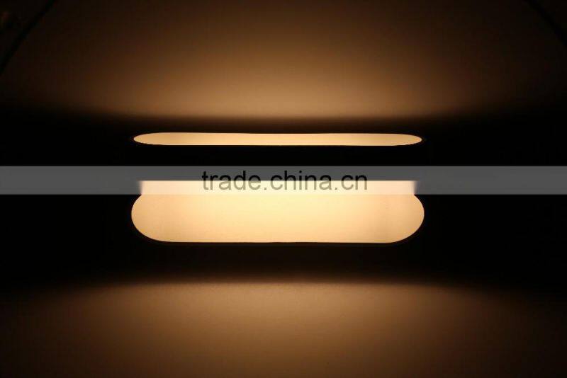 white/ grey wall sconce Die-cast Aluminium 6w 12w 16w smd 5730 up and down indoor wall lighting led step light 120v