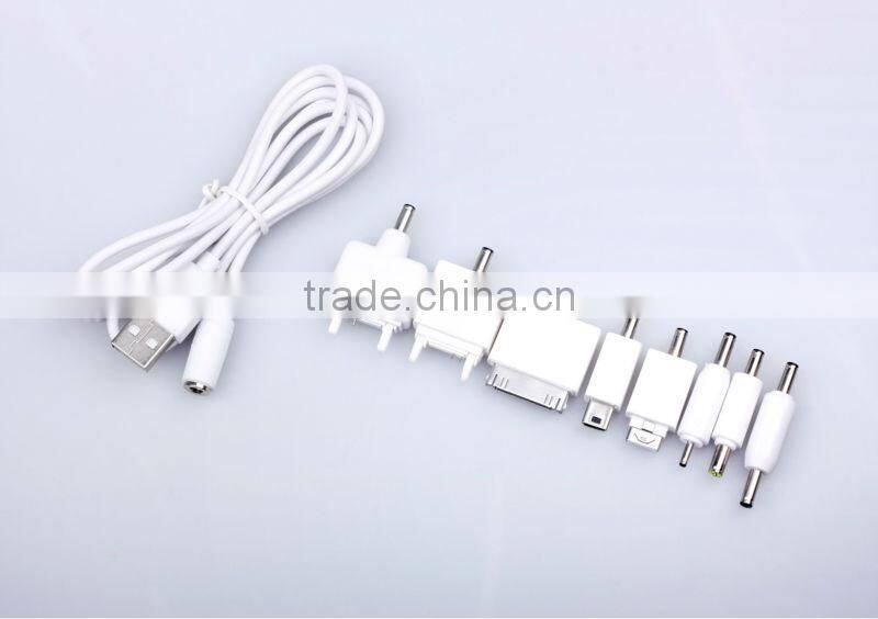 Metal feel portable power bank with Li-Polymer battery cells for iphone