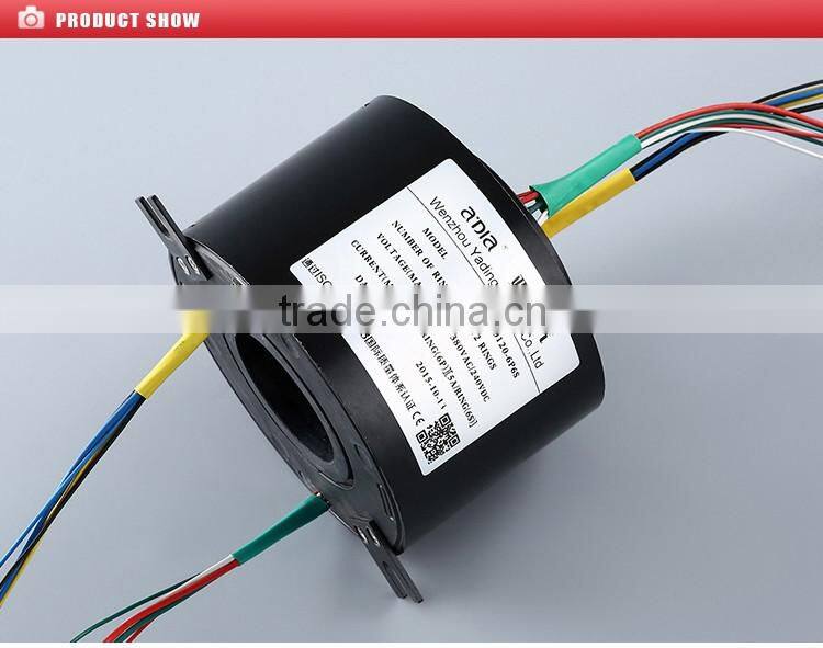 China factory through bore slip ring, bore slip ring, electrical slip ring
