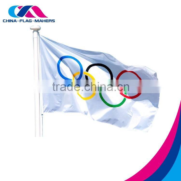custom 3'x5' promotion olympic print flag