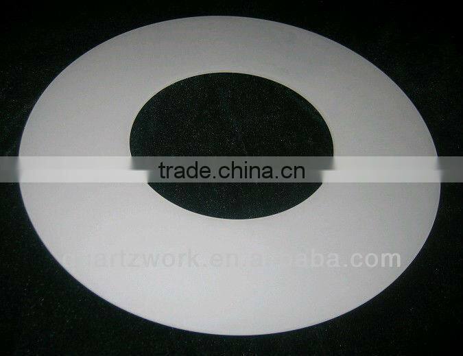 SiO2 Targets Quartz Glass Ring