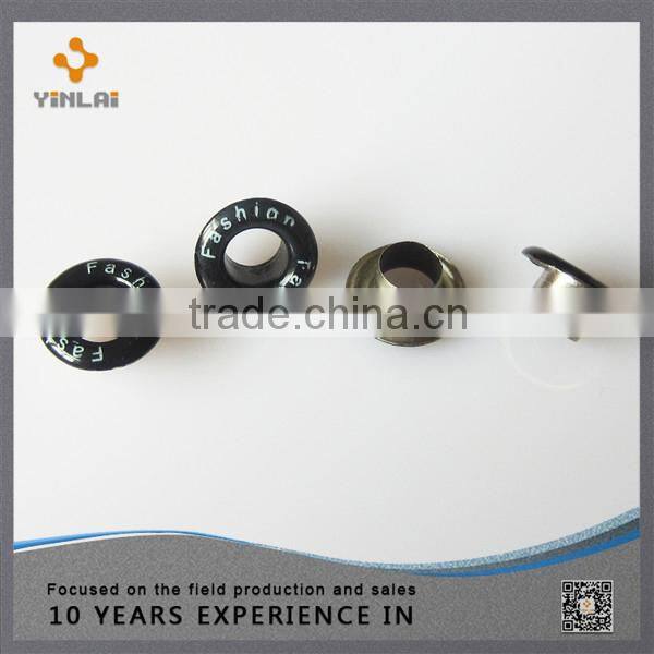 Various fashion metal alphabet eyelet for shoe