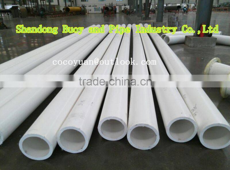 White color wear resistant UHMWPE pipe for mine tailing discharging