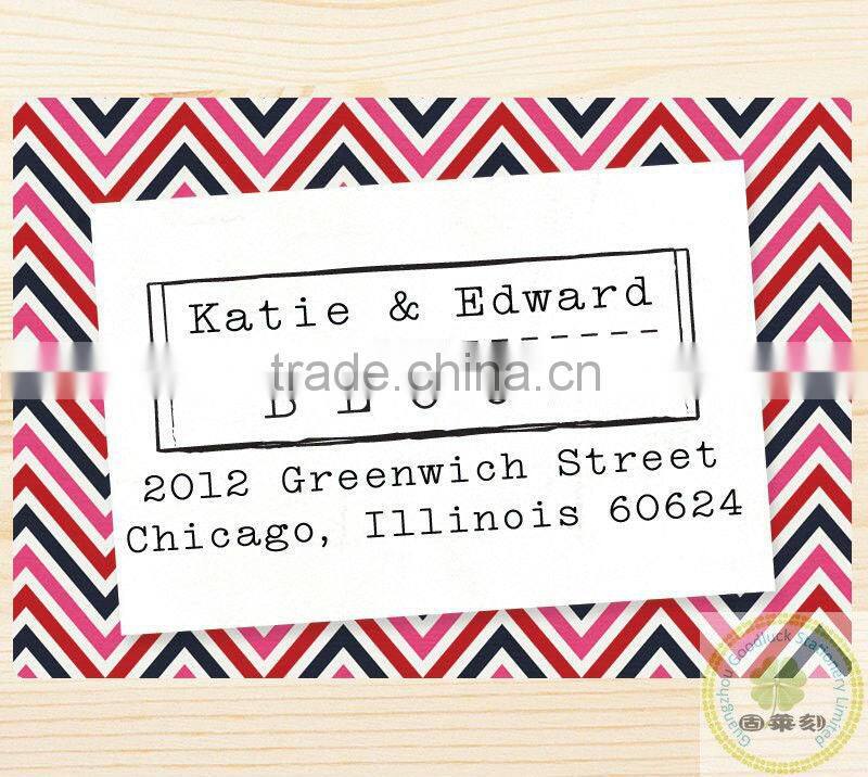 Customized mini pocket stamper/Custom Signature Name Stamps from Guangzhou