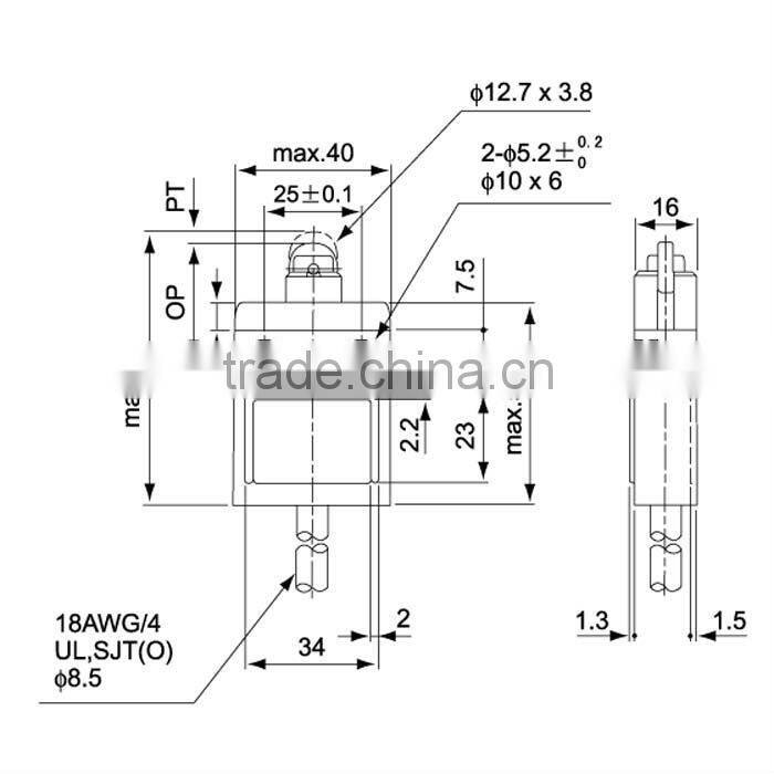 Limit Switch Waterproof TZ-3102