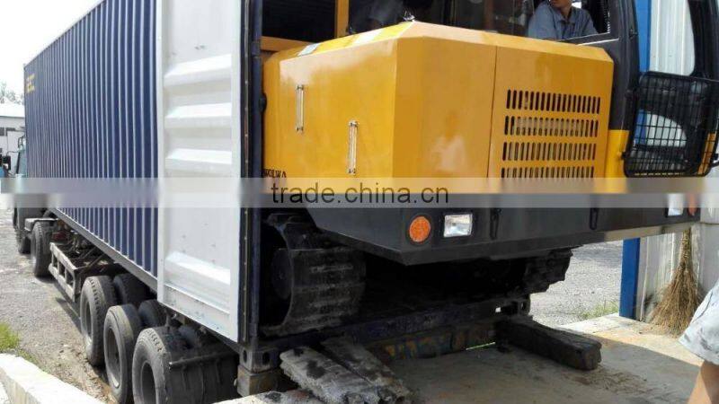 10 ton wood Track carrier with preheater of engine